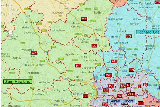 Territory Mapping